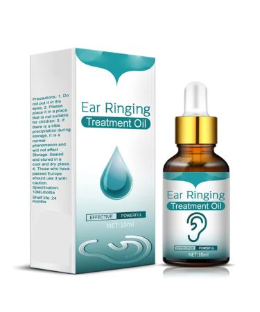 SyangKaitian Japanese Ear Ringing Treatment Oil - 10ml Organic Ear Oil Ear Ring Oil All Oil for Ear Sounds Tinnitus Ear Drops Ear Care Oil
