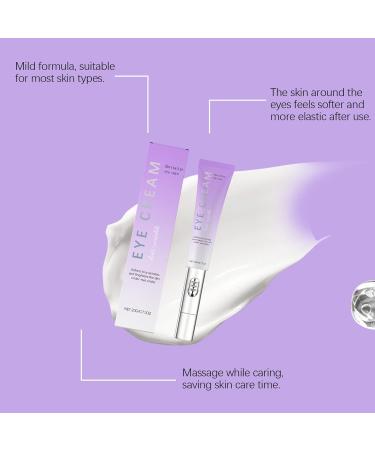 Eye Cream | 20g Vibrating Stick Firming Lotion Eye Dark Circle Cream | For Overnight Travel For Sensitive and Mature Skin Makeup for Women and Men - Buy Online on GoSupps.com