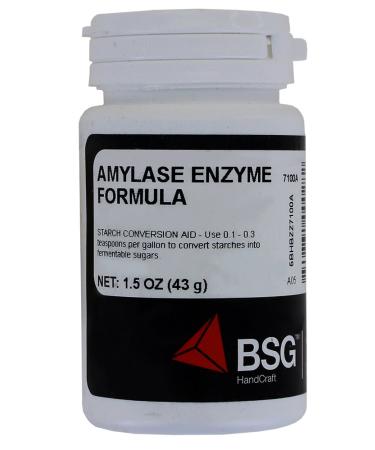 Amylase enzyme - 1.5 oz. White