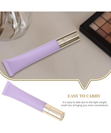 FOMIYES Empty Eye Cream Squeeze Tubes 20g Refillable Essential Oil Roller Bottle Cosmetics Roll on Bottle Dispenser Sample Travel Container for Lip Balm Gloss for Women Girls - Buy Online on GoSupps.com