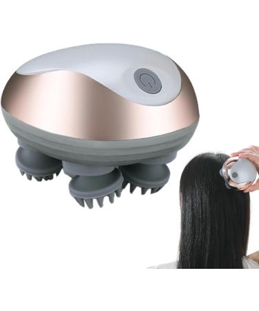 Aizuoni Electric Scalp Massager - Intelligent Wireless Head Massager for Relaxation | Multifunctional Body Scratcher Device - Buy Online on GoSupps.com