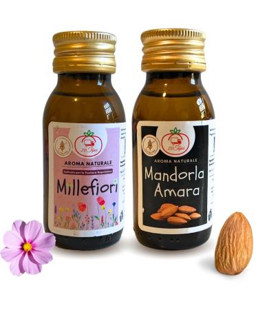 20Tipici® Millefiori Flavor 60ml + Bitter Flavor Bitter 60ml - Gluten Free - Neapolitan Pastiera - Easter