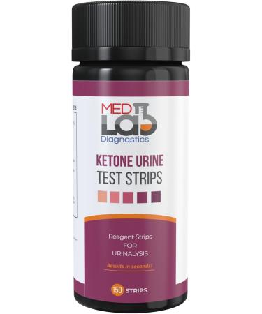 Ketone Strips for Keto Testing (150 ct) - Accurate Ketosis Urine Test Strips for Keto Paleo Atkins & Low Carb Diets | International Shipping Available - Buy Online on GoSupps.com