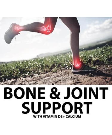 VitaVocal Bone and Joint Support with D3 K2 + Calcium Magnesium - 120 Vegetarian Capsules for Bone Density & Healthy Joints - Buy Online on GoSupps.com