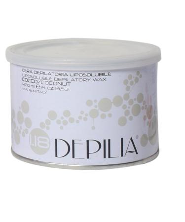 Depilatory Hair Removal Wax Coconut Fragrance 400g Made in Italy
