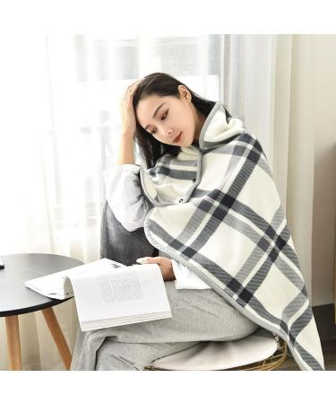 Buy Soft & Breathable Thermal Blanket for Men & Women - Multi-Purpose Portable Checkered Fleeced Blanket (130x80cm) - Ideal for Outdoor Use - Buy Online on GoSupps.com