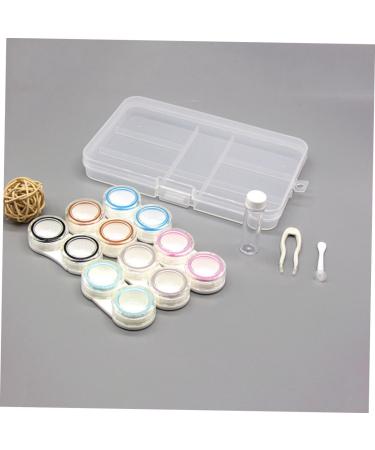 Partykindom 6-Pack Contact Lens Containers | Durable & Compact Lens Holders for Safe Storage - Buy Online on GoSupps.com