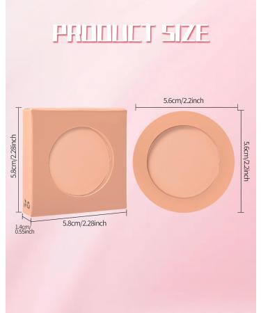 Blush Poudre Nude Abricot Finition Mate Naturelle Longue Dur e Waterproof Fard a Joue Pigment Intense Velout e Blush Cr me Utilisable Fard a Joue et Fards Paupi res Cadeau Maquillage Femme-02 - Buy Online on GoSupps.com