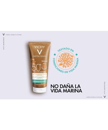 Vichy Capital Soleil Moisturising Sun Milk SPF 50+ - 200ml | Buy Sunscreen Online - Fast International Shipping - Buy Online on GoSupps.com