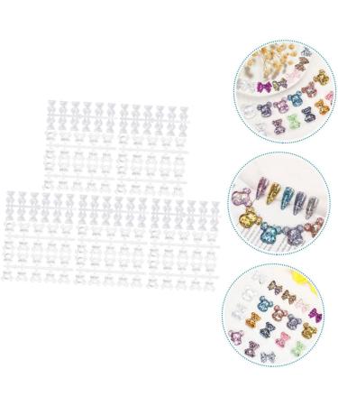 minkissy 3 Nail Polish Tools Bow Nail Color Display Tool Nail Tools for Nail Art Nail Art Tool Fake Nails Transparent Nail Color Display Tool Graphics Card Nail Polish Glue - Buy Online on GoSupps.com