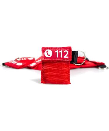 Beating Mask Key Trailer - CPR Mask | Mouth to Mouth Ventilation Protection | Flexeo | First Aid | 24 Red Pieces - Buy Online on GoSupps.com