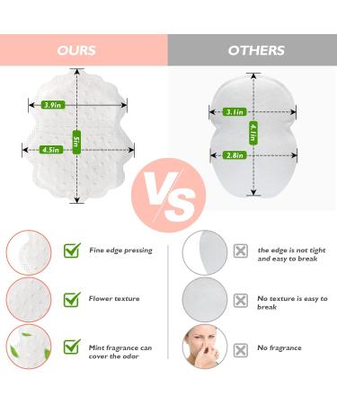 80 Pack Underarm Sweat Pads for Men and Women - Disposable Dress Guards Shields for Non-Sweat Armpit Protection - Buy Online on GoSupps.com