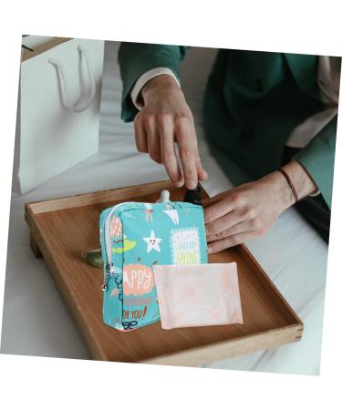 Lurrose 2-Pack Women's Storage Bag | Portable Menstrual Pad & Tampon Holder | Mini Wallet & Napkin Organizer - Travel Essential - Buy Online on GoSupps.com