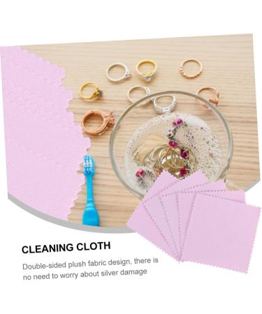 Buy Mobestech 200 Pcs Silver Microfiber Wiping Cloth - Lens Cleaner Polishing & Coin Tarnish Remover | International Shipping Available - Buy Online on GoSupps.com