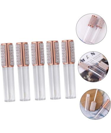  Beavorty Beavorty 5 Pcs Empty Lip Gloss Tubes DIY Lipstick Tubes Lip Gloss DIY Bottles - Buy Online on GoSupps.com