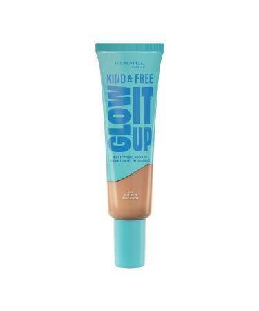 Rimmel Rimmel London Kind & Free GLOW IT UP Moisturizing Foundation 203 True Beige Soothes sensitive skin Healthy and luminous color All-day hydration 30 ml