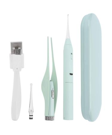 Visual ren Ear Wax Removal Tweezer Kit USB Charging Luminous Ear Pick Tweezer Kit for ren Ear Cleaning Effective Safe Ear Health Care