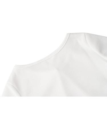 BONNY BILLY Girls Cotton Knitted Cardigan Bolero Shrug - White, 8-9 Years - Buy Online on GoSupps.com