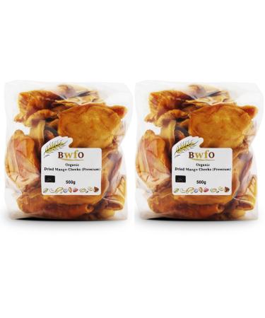 Organic Dried Mango Cheeks (Premium) 1kg (BWFO)