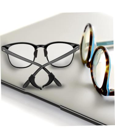 Shop Minkissy 2 Sets Glasses Nose Pads - Comfortable Black & White Slip Covers | Superior Eyeglass Comfort & Support - Buy Online on GoSupps.com