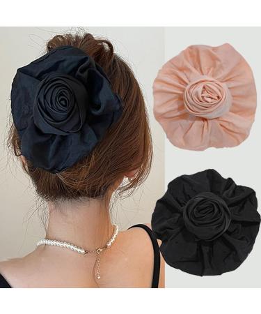 Limtula Harajuku Flower Hair Claw for Girl Hair Claw Sweet Delicate Flower Shape Hair Barrettes for Teenager Ponytail Decors Pink - Buy Online on GoSupps.com
