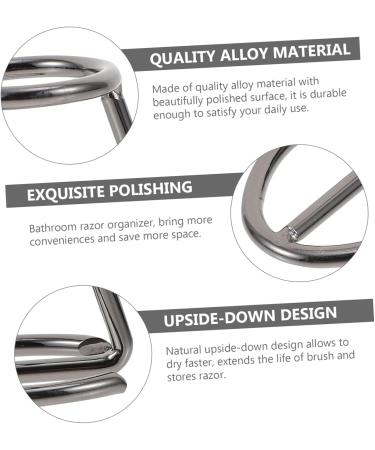 Magiclulu Razor Holder for Men - Vertical Organizer for Safety Razors | Durable & Stylish Shaver Stand - Buy Online on GoSupps.com