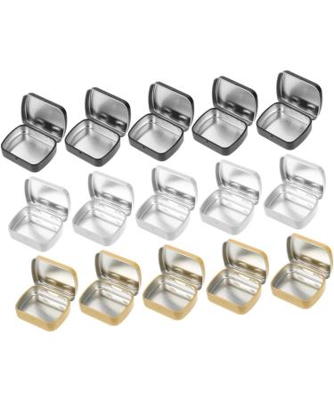 FOMIYES 30 Pcs Mini Tin Box Food Containers with Lids Mini Containers Rectangular Tin Cans Tins Tinplate - Buy Online on GoSupps.com
