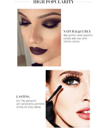 Waterproof volumizing lengthening and curling mascara for a natural and long-lasting look! Smudge-proof mascara - Buy Online on GoSupps.com