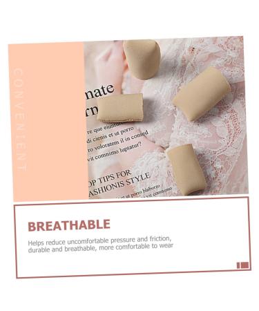 FRCOLOR Gel Toe Caps - 6 Pcs Moisturizing Cotton & Nylon Toe Protectors for Comfort and Care - Buy Online on GoSupps.com