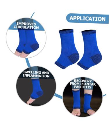Shop Toddmomy Ankle Protector - 4 Pairs Ankle Sprain Support Socks & Braces - Best Ankle Wraps for Sports & Protection - Buy Online on GoSupps.com