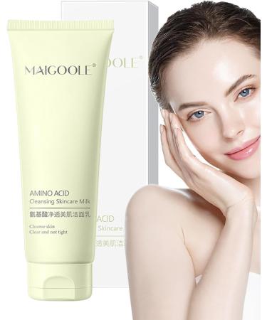  Hongjingda Amino Acid Face Wash Moisturizing Facial Cleansing Milk 100g Gentle Cleansing Milk for Women Soothing Clear Soothing Cleansing Milk for Oily Skin Hongjingda - Buy Online on GoSupps.com