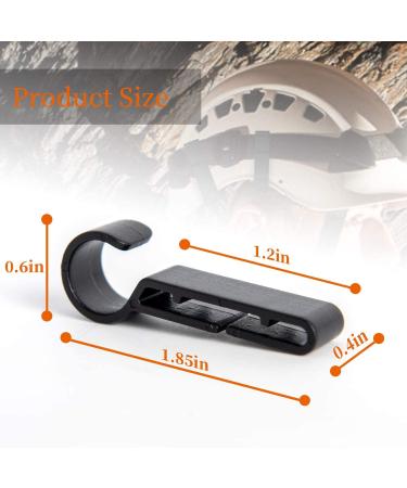 Headlamp Clips Hook Hard Hat Light Clips Hardhat Headlamp Accessory (12) - Buy Online on GoSupps.com
