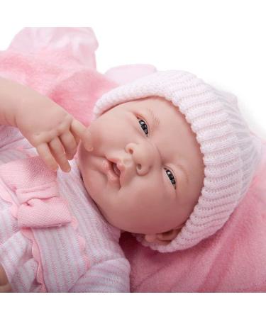 JC Toys 18780 La Newborn Baby Doll Pink 15.5 - Realistic Design for Lifelike Play - Buy Online on GoSupps.com