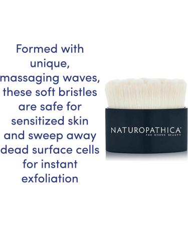 Naturopathica Facial Cleansing Brush - Ultra-Soft Manual Exfoliator for Face & Neck - Buy Online on GoSupps.com