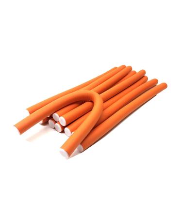 Twist-flex Hair Roller Curling Rods - 1/2 Diameter, 9.5 Length - 12 Pack - Buy Online on GoSupps.com