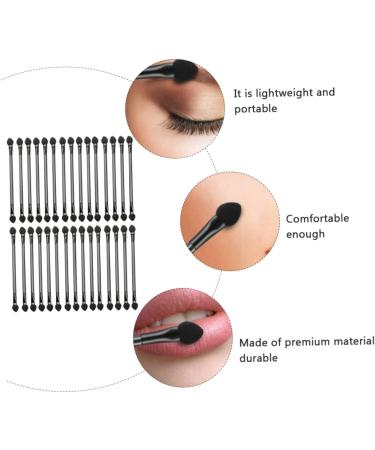 Didiseaon 30pcs Double Ended Eyeshadow Brush Sponge Eye Makeup Cosmetic Smudge Stick Disposable - Buy Online on GoSupps.com