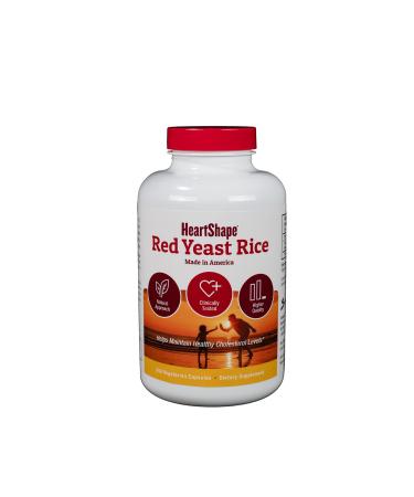 HeartShape Red Yeast Rice 240 Count 240 Count (Pack of 1)