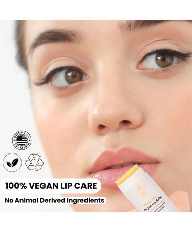 Natural Lip Balm 2 Pack - Organic and Vegan Lip Moisturizer Set - Cruelty-Free and Eco-Friendly - Plastic-Free with Compostable Packaging - Artfully Crafted in the USA Unscented - Buy Online on GoSupps.com