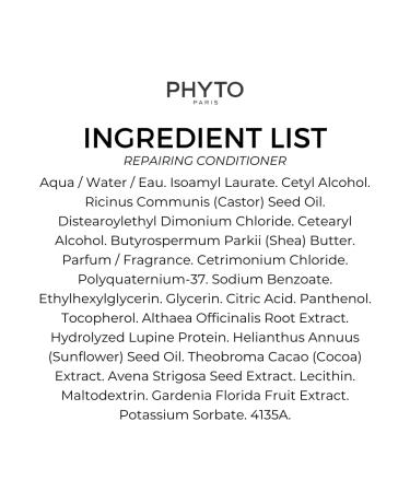 Buy PHYTO PARIS REPAIR Conditioner - Vegan Silicone-Free Strengthening for Damaged Hair 5.91 fl.oz - International Shipping Available - Buy Online on GoSupps.com