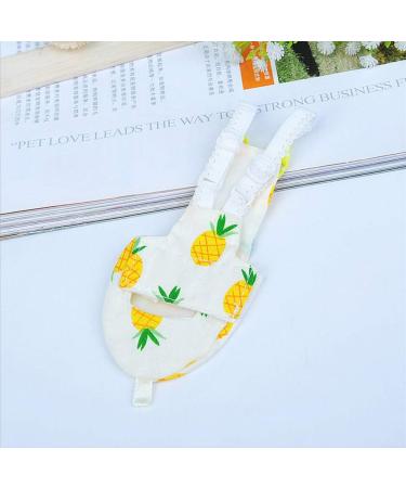 kdjsic Pet Birds Feces Pocket Medium Large Bird Parrot Diaper Cockatiel Pigeons Flight Suit Clothes - Buy Online on GoSupps.com