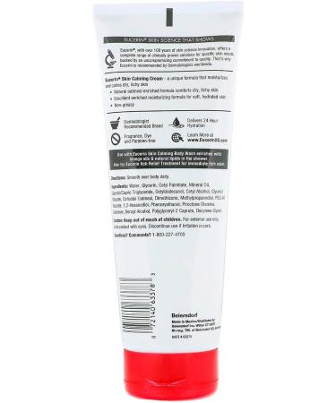Eucerin U-BB-1416 Calming Creme Daily Moisturizer - 8 oz - Moisturizer Cream - Buy Online on GoSupps.com