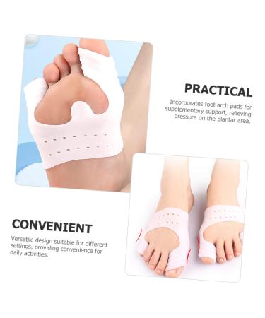 FOMIYES Bunion Pads for Women & Men - 2 Pairs Toe Separators Big Toe Brace Cushions for Hammertoe Relief - Buy Online on GoSupps.com