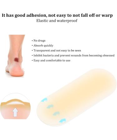 Blister Cushions & Bandages - Hydrocolloid Gel Pads for Foot Toe & Heel Blister Healing (25x65mm - Buy Online on GoSupps.com