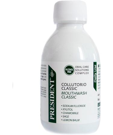 Betafarma SpA President Classic cartridge for the hygiene of the oral cord prevents and combats the formation of plaque and caries 200 ml - Buy Online on GoSupps.com