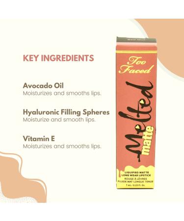 Too Faced Melted Matte Sell Out - Long Wear Lipstick - Buy Online on GoSupps.com