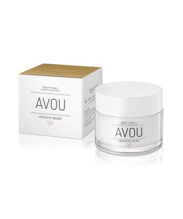 YBW AVOU Cream of Desire | All-in-One Natural Facial Cream for Anti-Aging Hydration & Repair | 1.7 oz - Perfect for Dry & Sensitive Skin - Buy Online on GoSupps.com