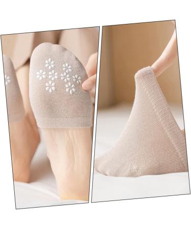 FRCOLOR 16 Pairs Half Socks Women Socks Compact Forefoot Pad Sweat-Absorbing Half Socks Metatarsal Socks Seamless Half Socks Topper Socks High Heels Cotton Toe Socks Women - Buy Online on GoSupps.com