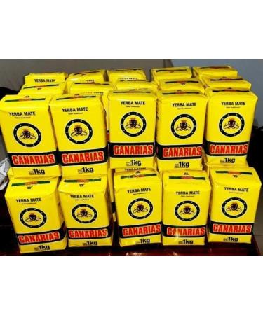 Yerba Mate Canarias 1kg - Premium Quality South American Herbal Tea - Buy Online on GoSupps.com