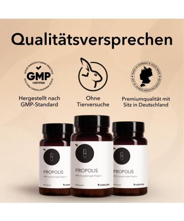  Medicom Medicom Propolis Purified Propolis Very high quality natural product Strong defense from the rich bee - 60 capsules - Buy Online on GoSupps.com