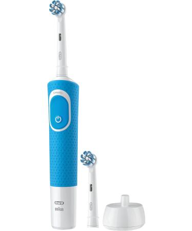 Oral-B Pro 400 Sensitive Vitality Electric Toothbrush with (2) Brush Heads Rechargeable Blue Sensitive Toothbrush - Buy Online on GoSupps.com
